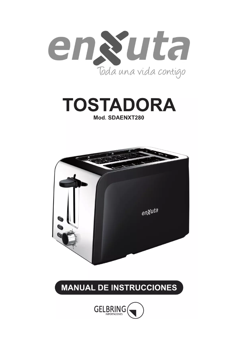 Page n°1 - Manuel utilisateur Enxuta SDAENXT280