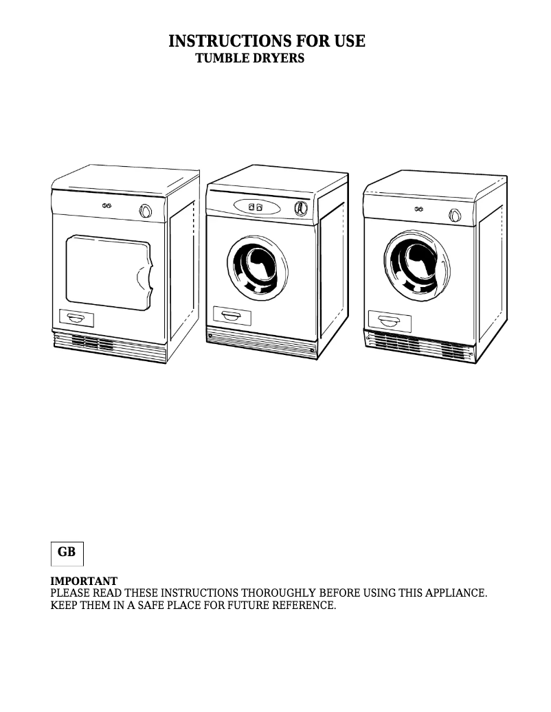 Image de la première page du manuel de l'appareil CL727