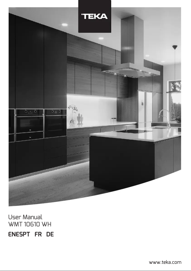 Page n°1 - Manuel utilisateur Teka WMT 10610 WH