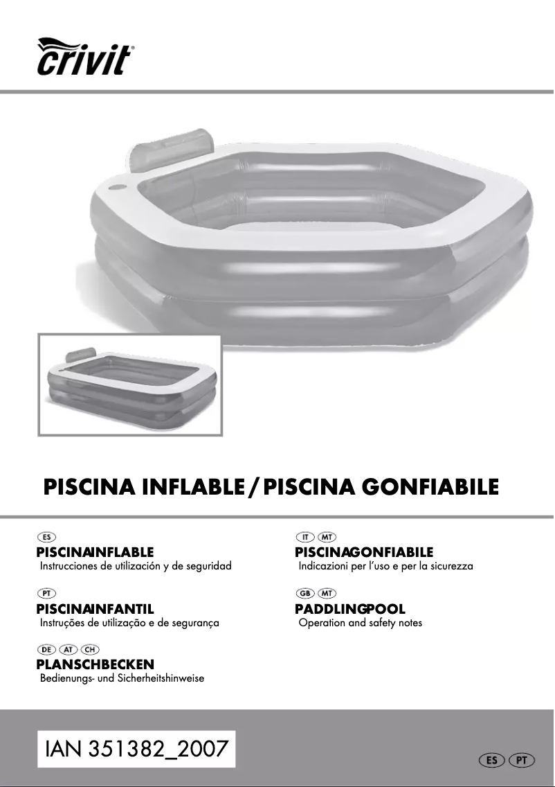 Imagen de la primera página del manual del dispositivo IAN 351382
