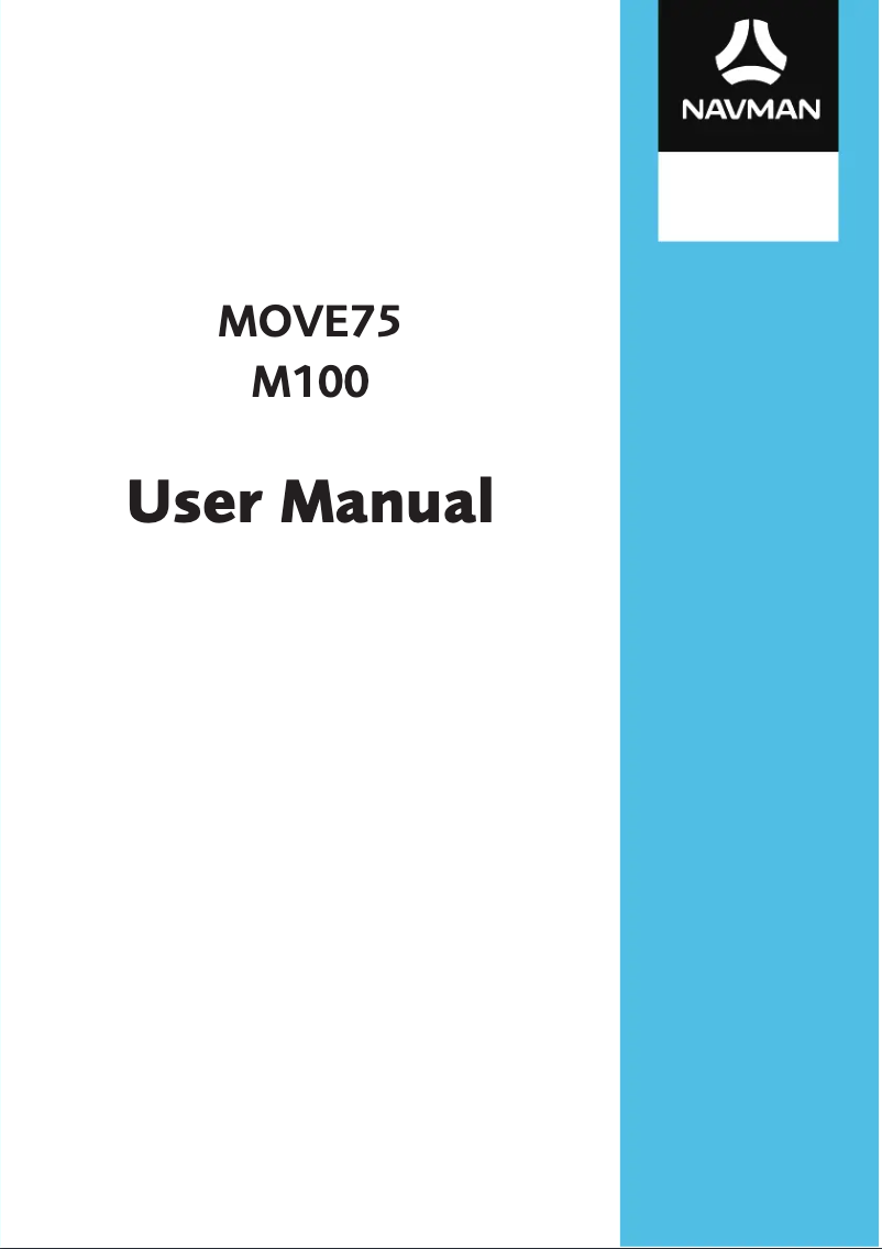 Image de la première page du manuel de l'appareil MOVE75