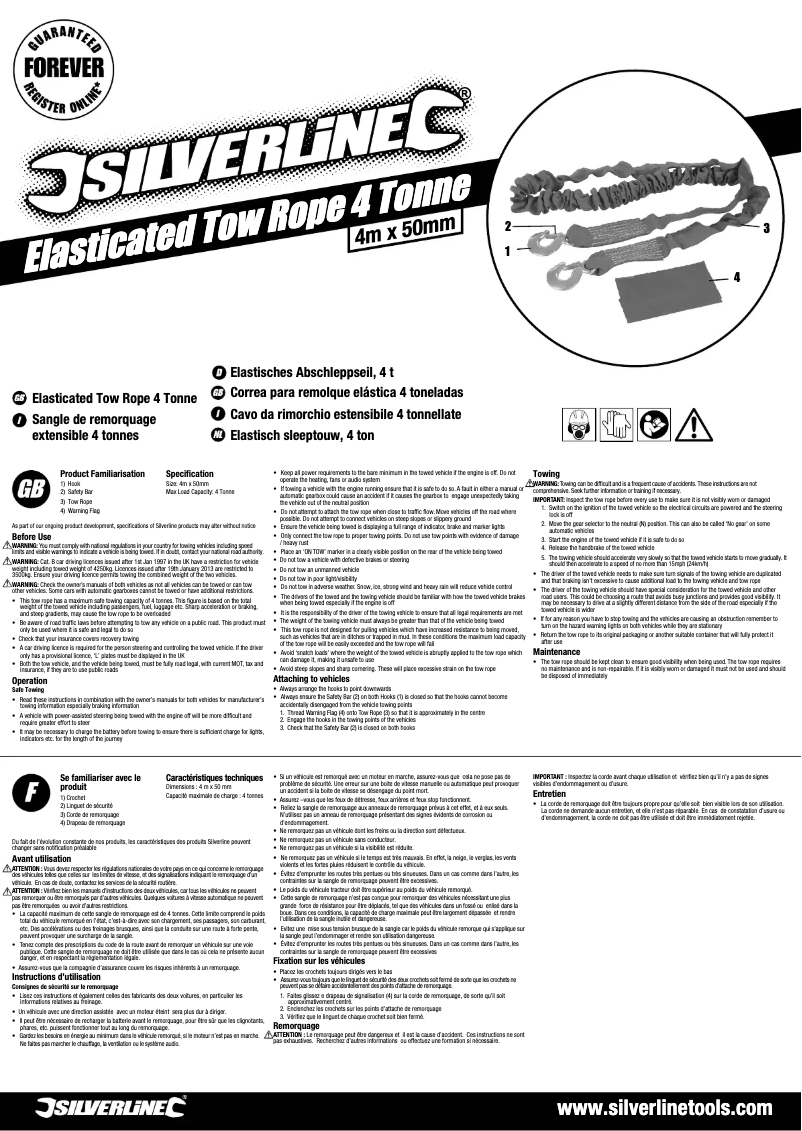 Image de la première page du manuel de l'appareil 443621