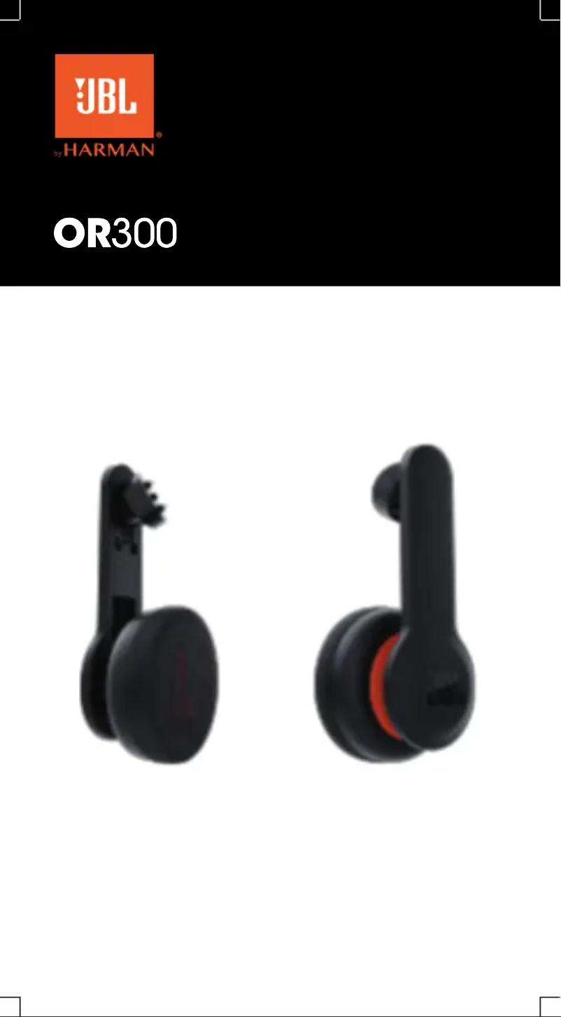 Image de la première page du manuel de l'appareil OR300