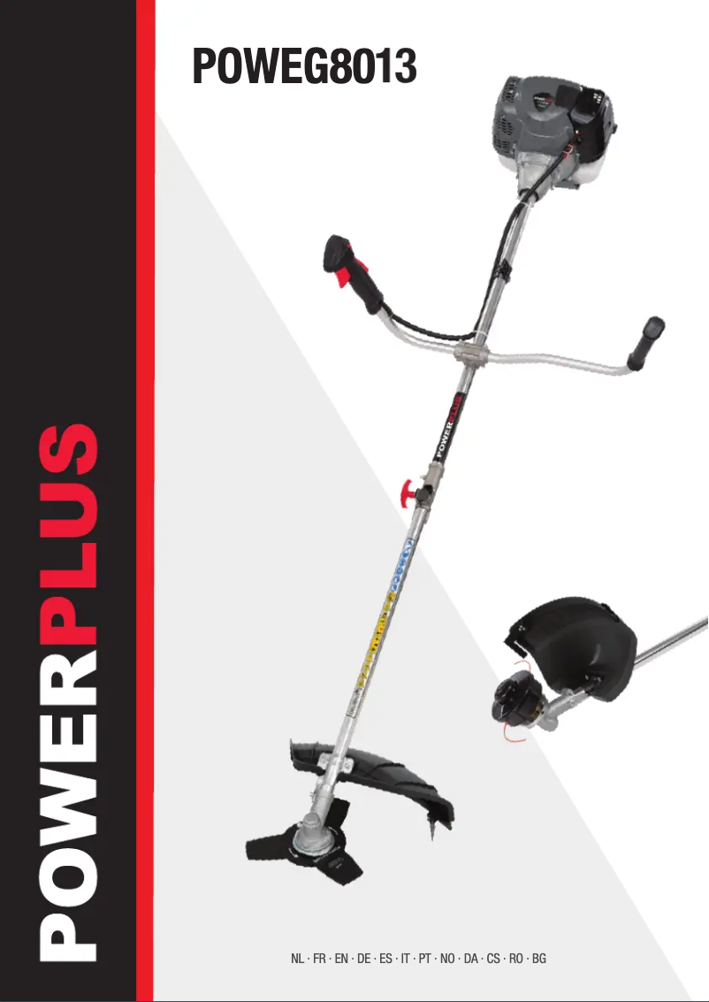 Image de la première page du manuel de l'appareil POWEG8013