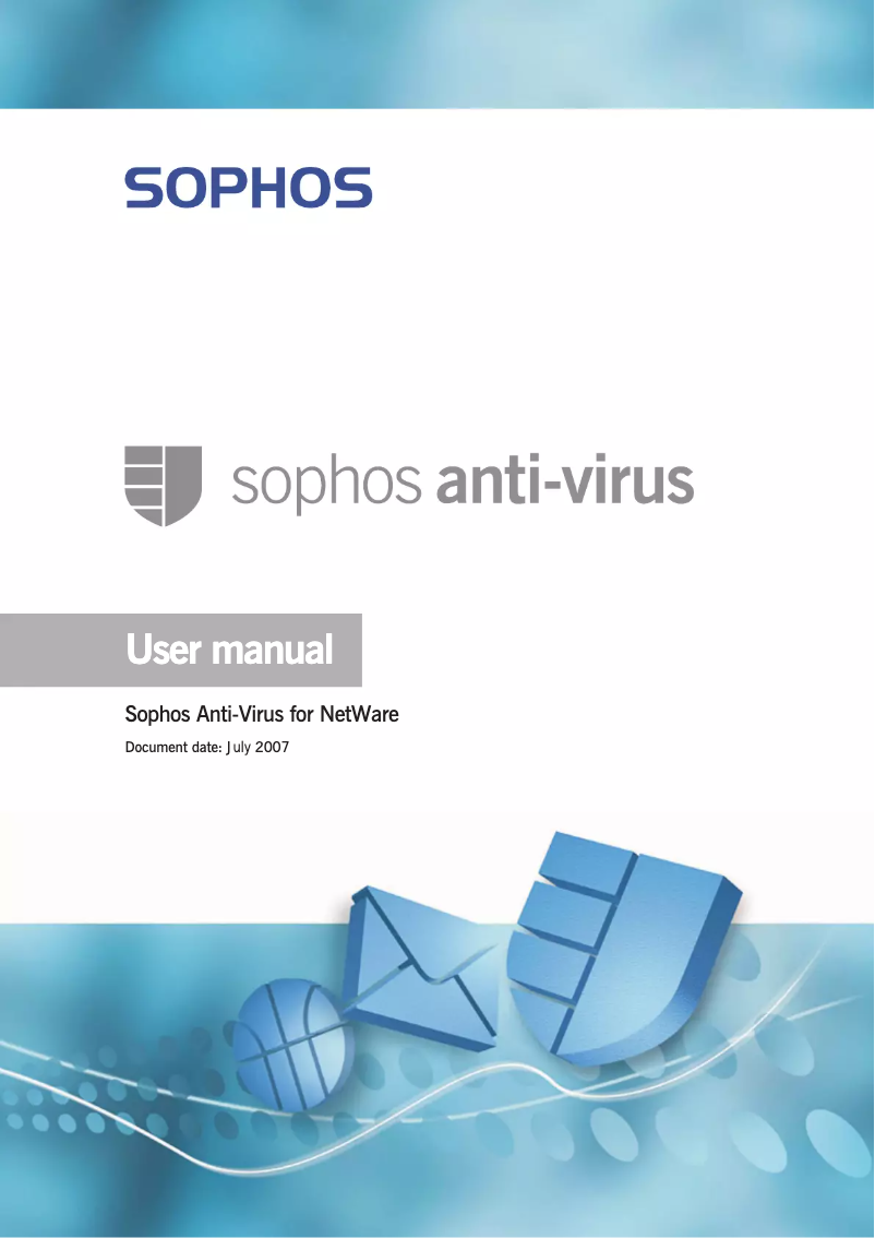 Page n°1 - Manuel utilisateur Sophos Anti-Virus for Netware