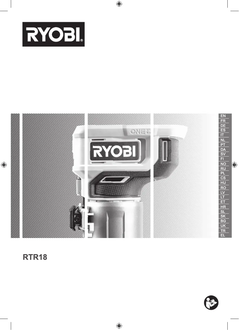 Page 1 de la notice Manuel utilisateur RYOBI One+ RTR18