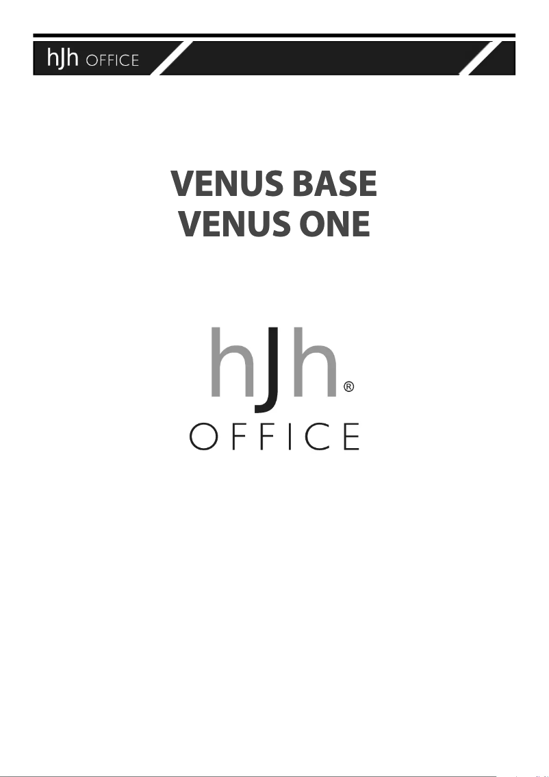 Page 1 de la notice Manuel utilisateur HJH Office Bureaustoel