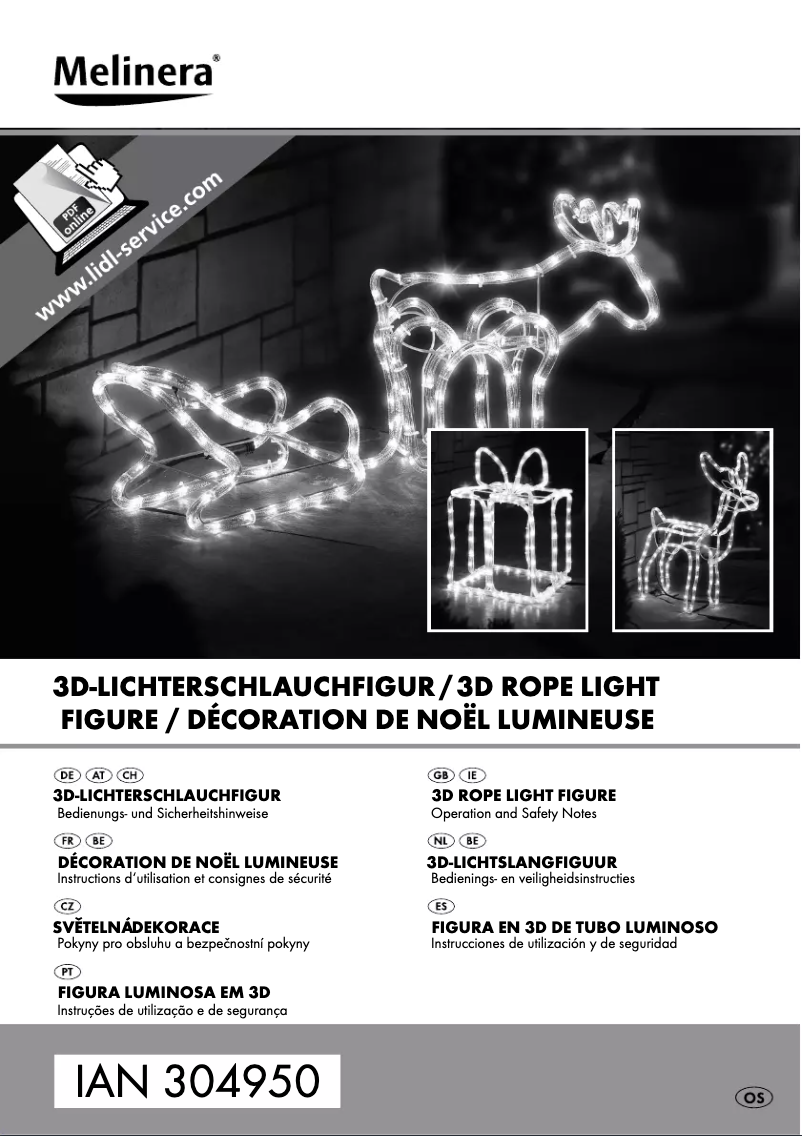 Image de la première page du manuel de l'appareil HG05418