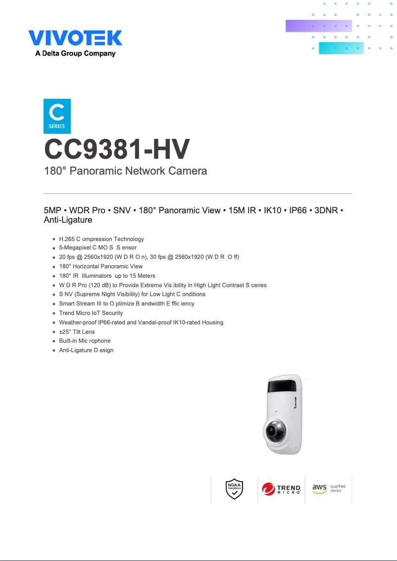 Image de la première page du manuel de l'appareil CC9381-HV