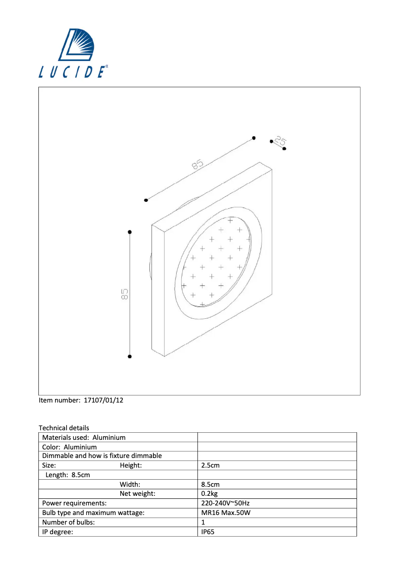 Image de la première page du manuel de l'appareil Hahne 17107/01/12