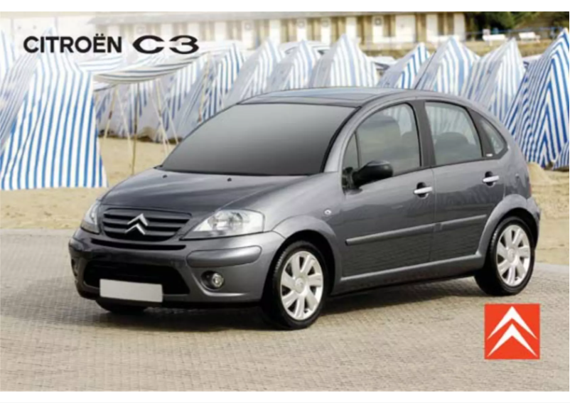 Page 1 de la notice Manuel utilisateur Citroën C3 (2004)