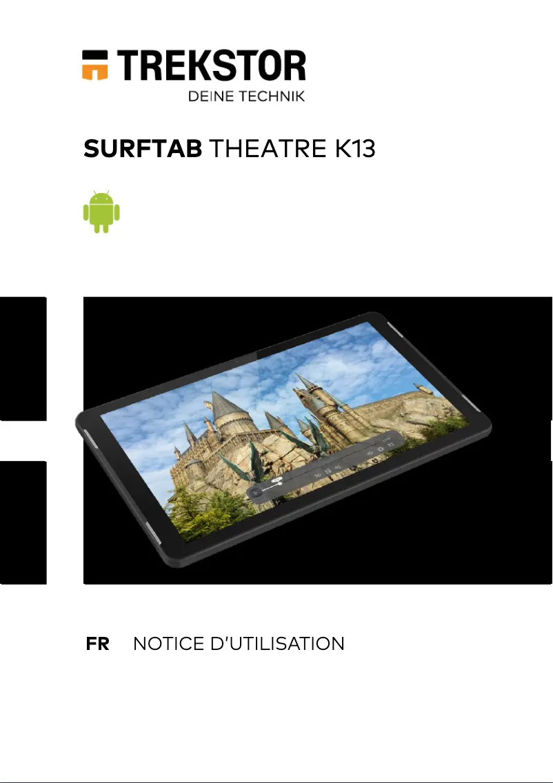 Página 1 del manual Manual de usuario TrekStor SurfTab Theatre K13