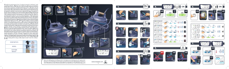 Image de la première page du manuel de l'appareil Silence Steam Pro DG9160F0