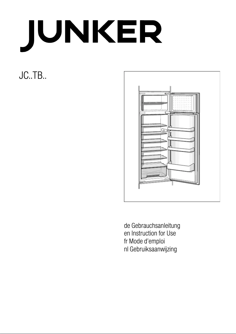 Page n°1 - Manuel utilisateur Junker JC40TB20