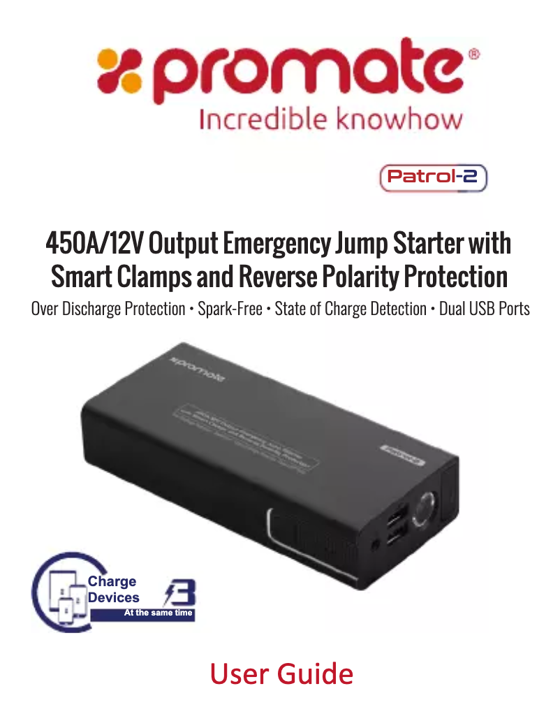 Image de la première page du manuel de l'appareil Patrol-2