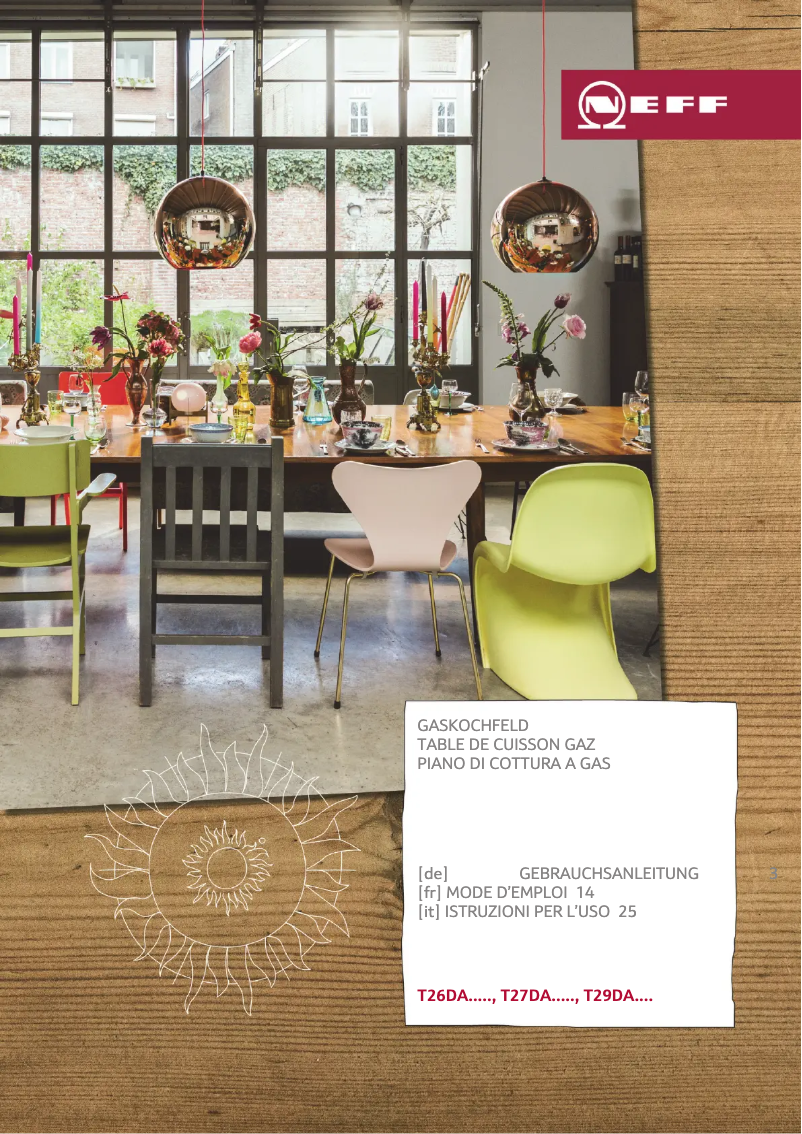 Page 1 de la notice Manuel utilisateur Neff T27DA79N0