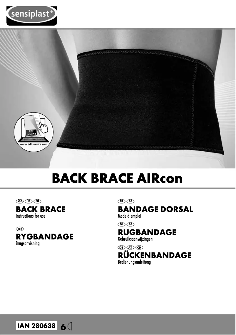 Image de la première page du manuel de l'appareil IAN 280638