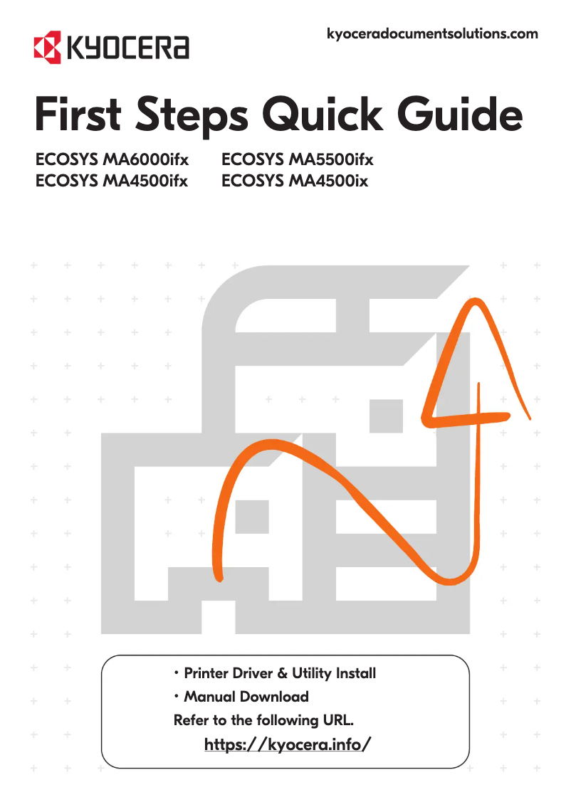 Page 1 de la notice Manuel utilisateur Kyocera ECOSYS MA4500ix