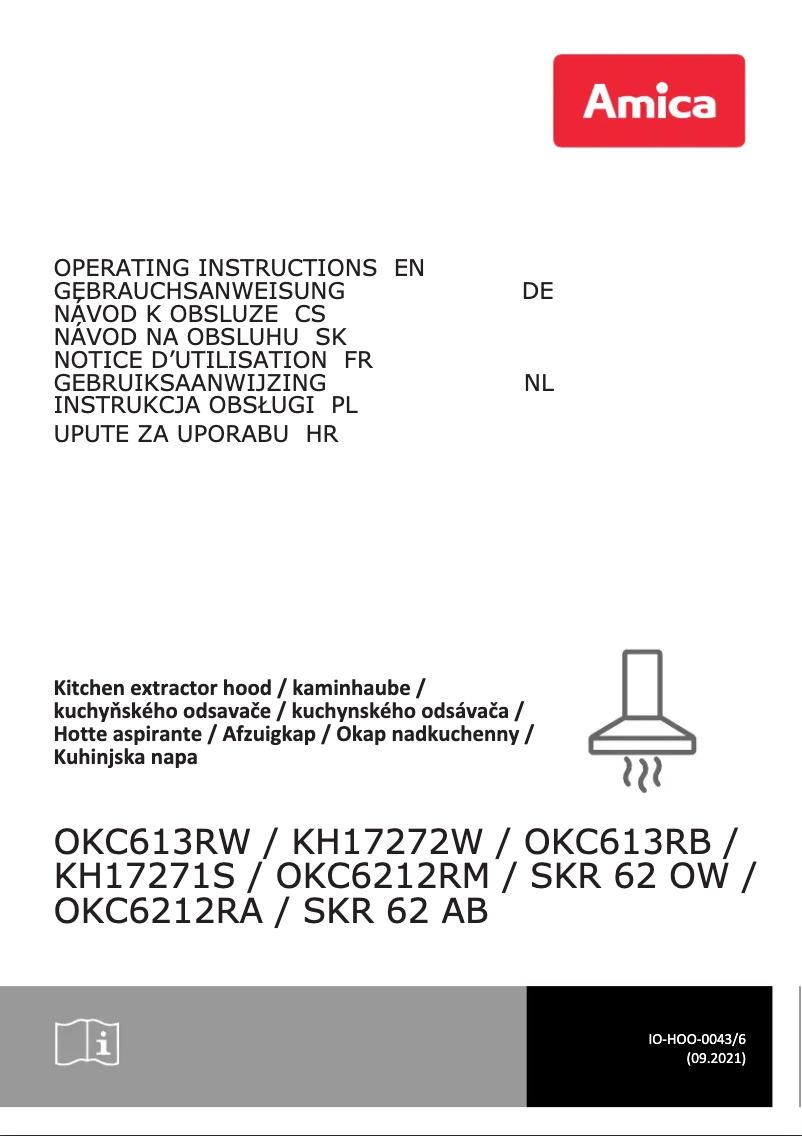 Imagen de la primera página del manual del dispositivo OKC613RB