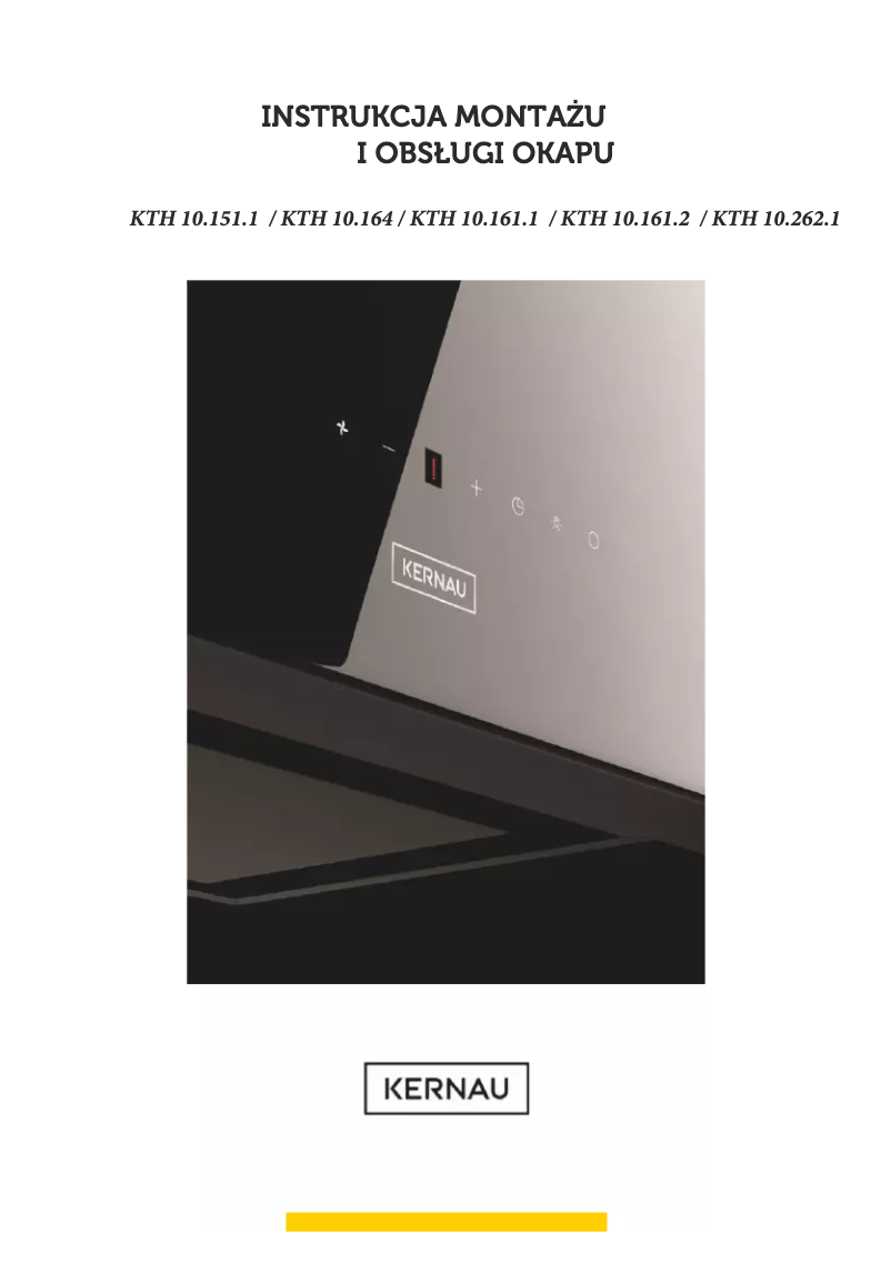 Image de la première page du manuel de l'appareil KTH 10.164 X