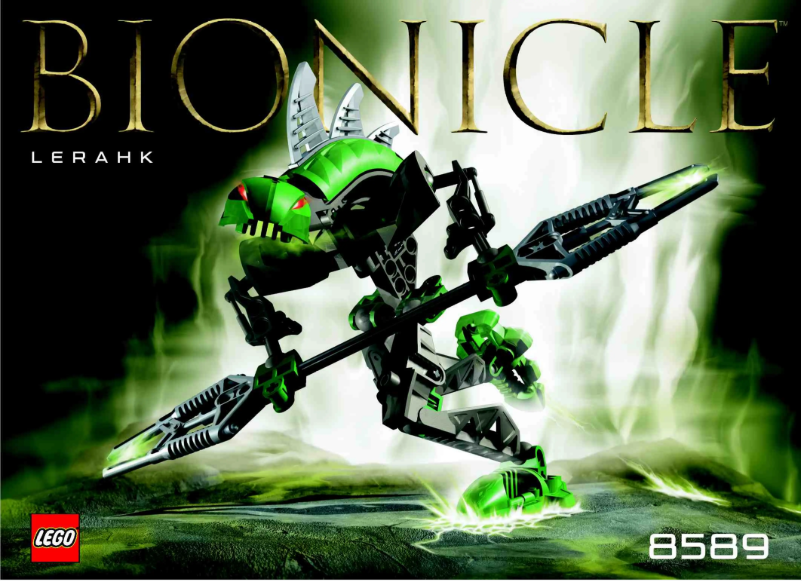 Page 1 de la notice Manuel utilisateur Lego 8589