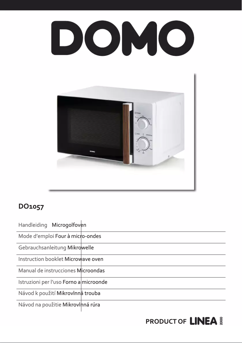 Page n°1 - Manuel utilisateur Domo DO1057