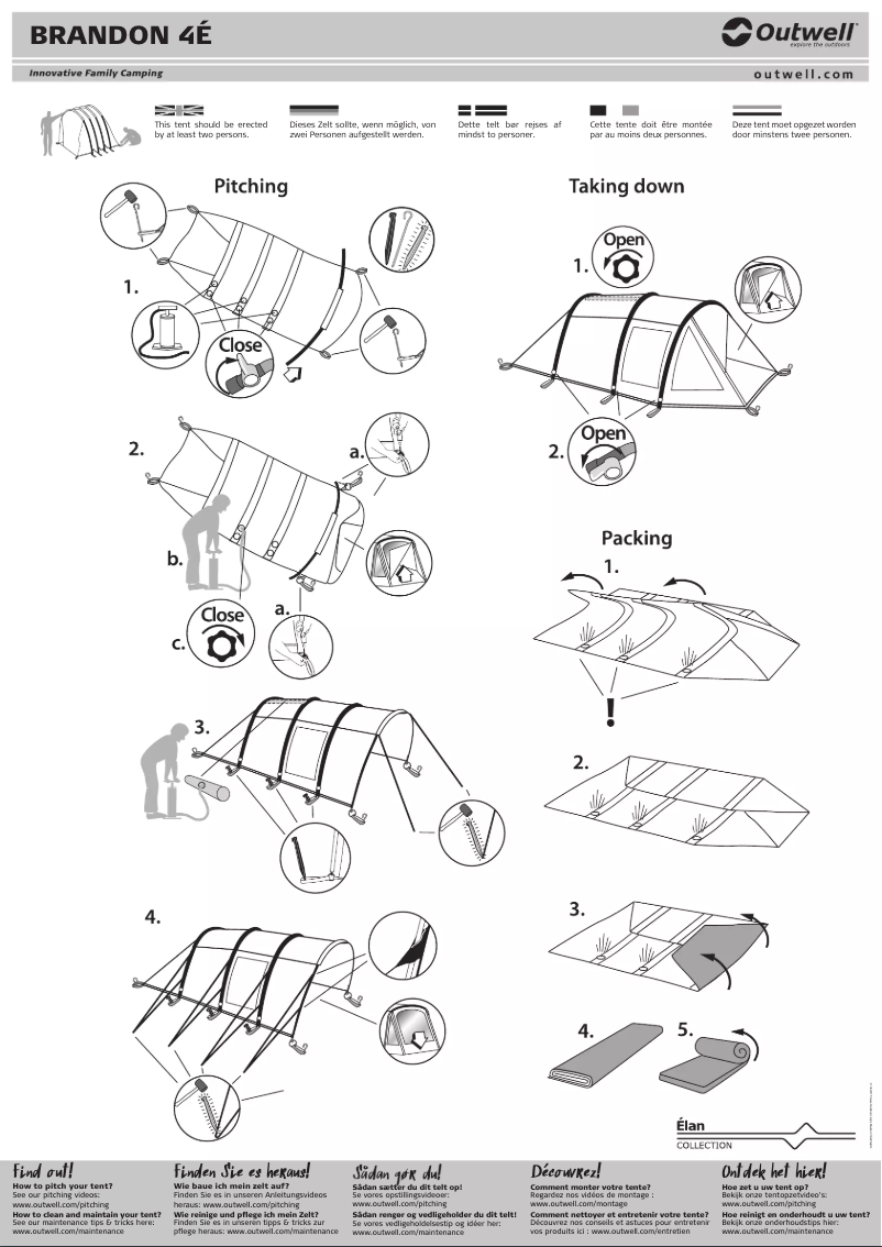 Image de la première page du manuel de l'appareil Brandon 4E