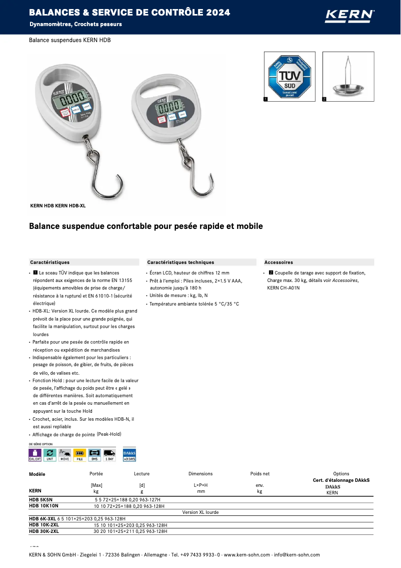 Image de la première page du manuel de l'appareil HDB 6K-3XL