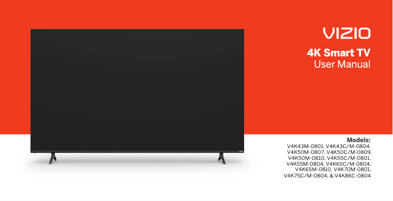 Image de la première page du manuel de l'appareil V4K65M-0804