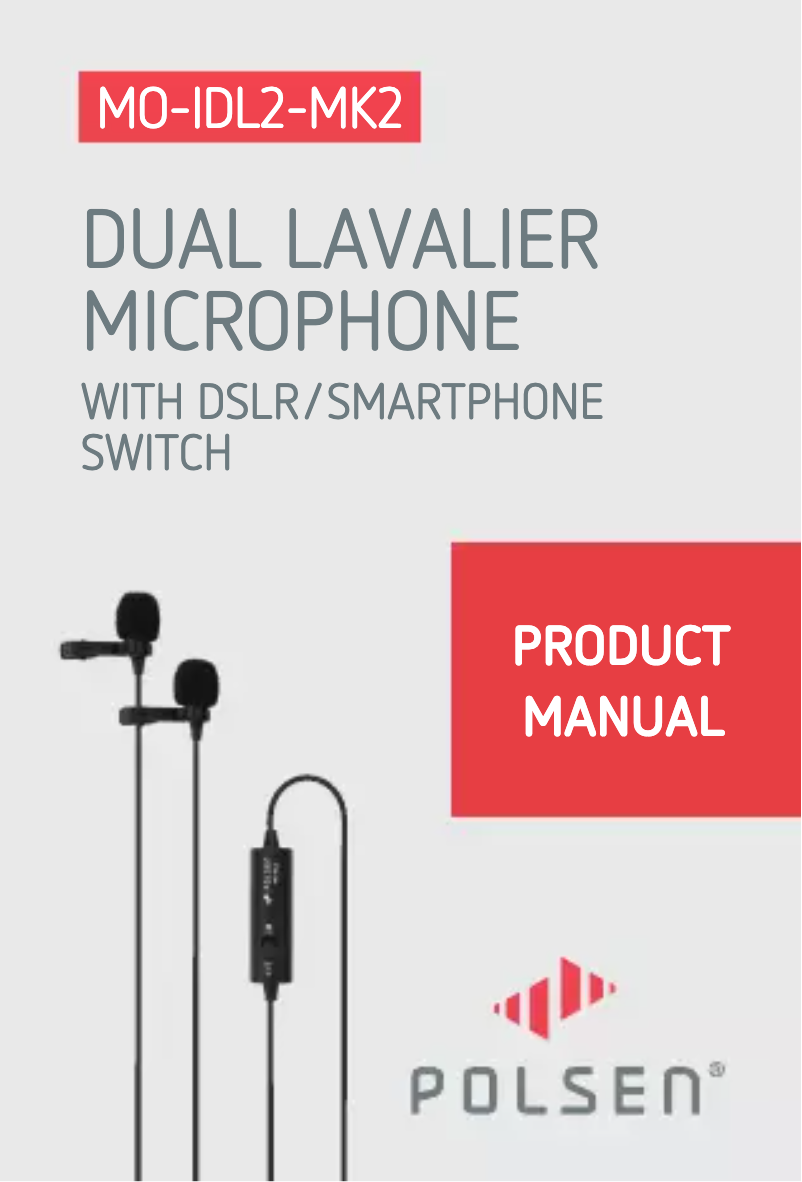 Image de la première page du manuel de l'appareil MO-IDL2-MK2