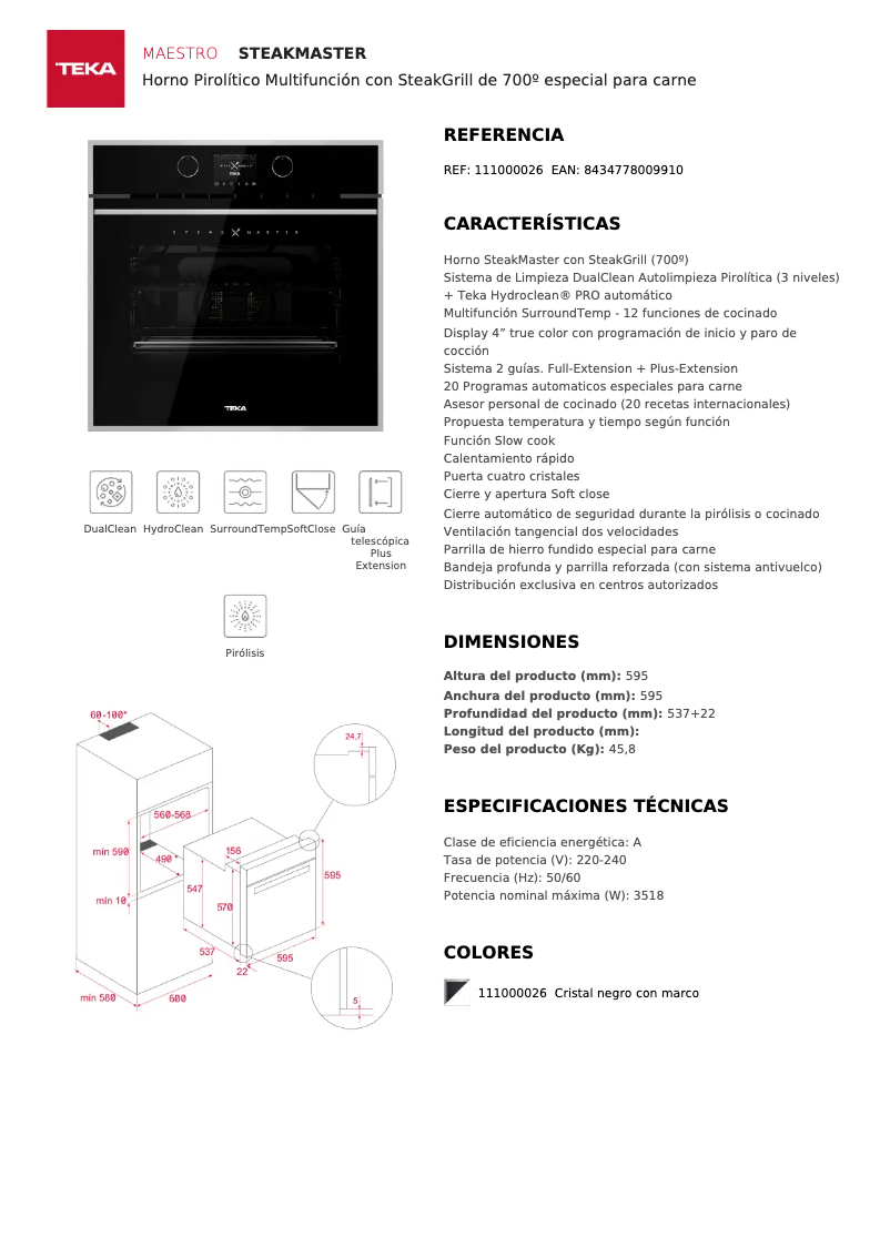 Image de la première page du manuel de l'appareil SteakMaster