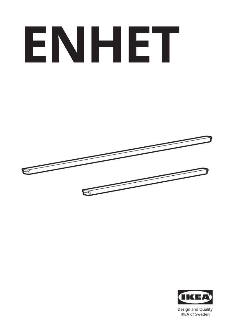 Page 1 de la notice Manuel utilisateur Ikea ENHET 504.657.42