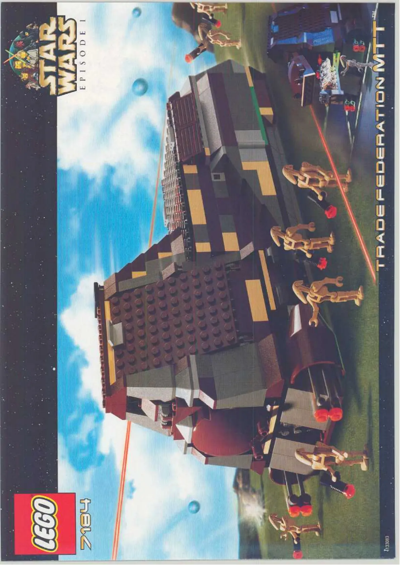 Image de la première page du manuel de l'appareil Trade Federation MTT (TM)