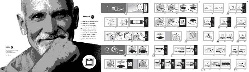 Page n°1 - Manuel utilisateur Fagor 6H-880ATCX