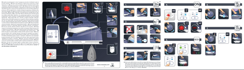 Image de la première page du manuel de l'appareil Easy Steam VR7041