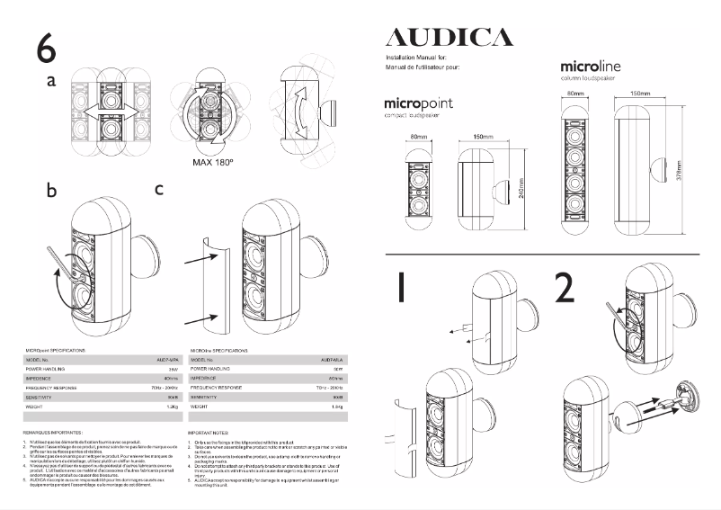 Image de la première page du manuel de l'appareil Microline