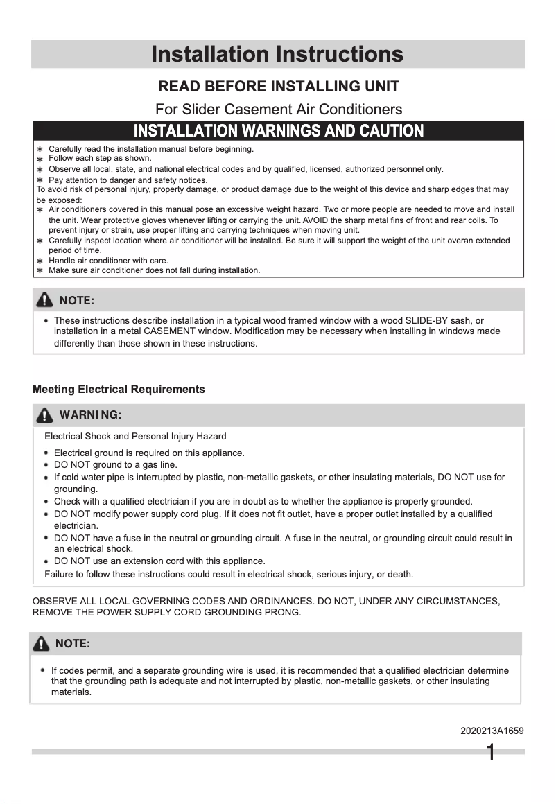 Image de la première page du manuel de l'appareil FFRS0822SE