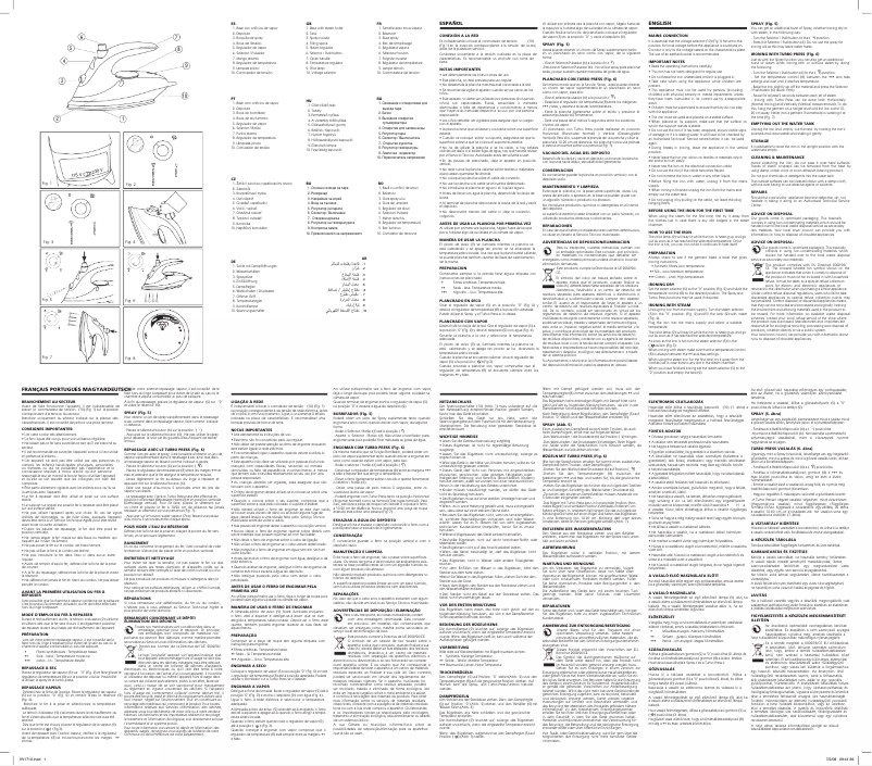 Page 1 de la notice Manuel utilisateur Ufesa Travel Jet VV1710