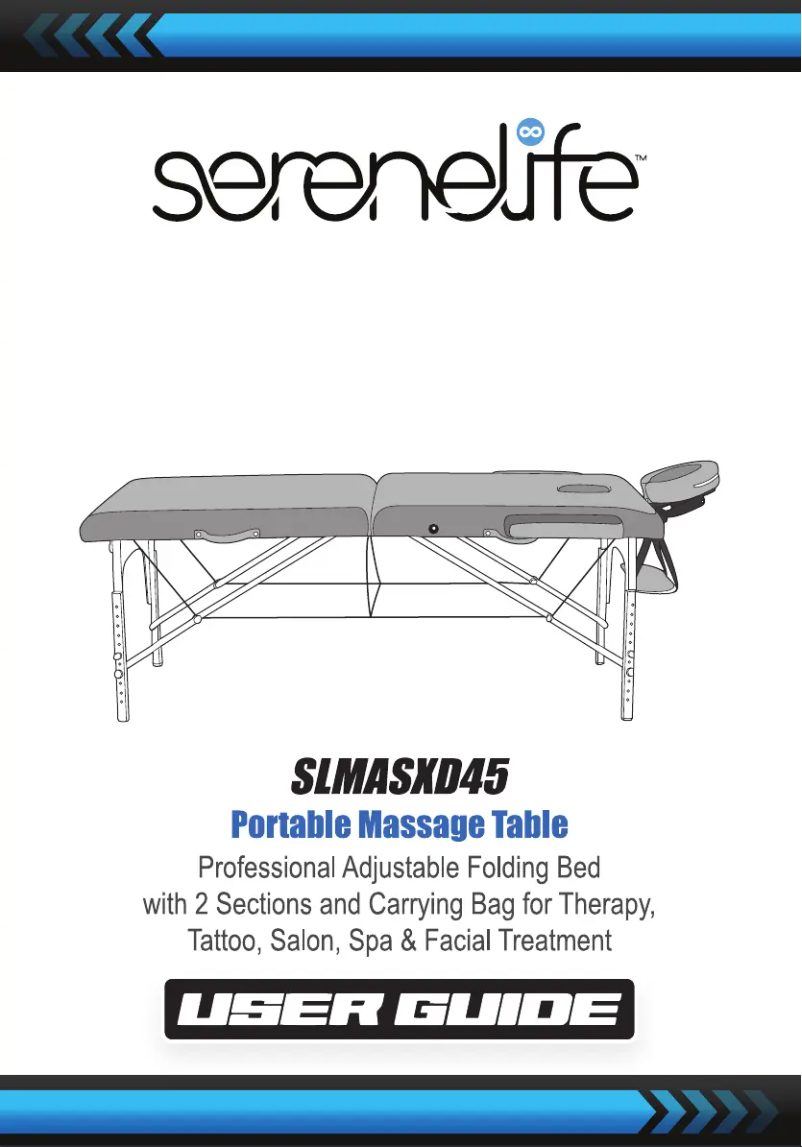 Page 1 de la notice Manuel utilisateur SereneLife SLMASXD45