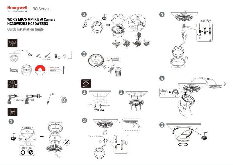 Imagen de la primera página del manual del dispositivo HC30WE2R3