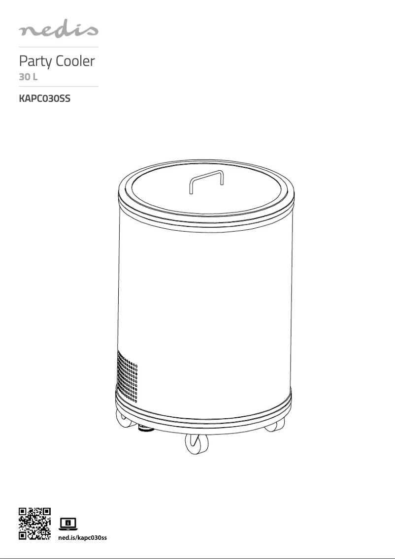 Image de la première page du manuel de l'appareil KAPC030SS