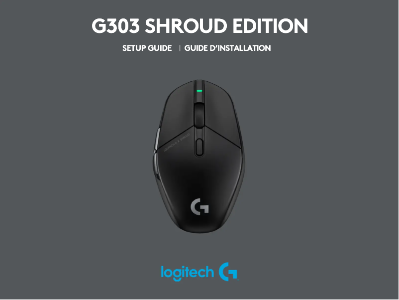Page n°1 - Guide de démarrage rapide Logitech G303 Shroud