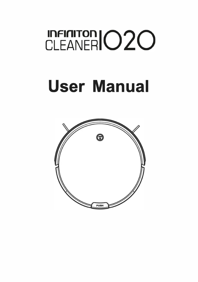 Image de la première page du manuel de l'appareil Cleaner 1020