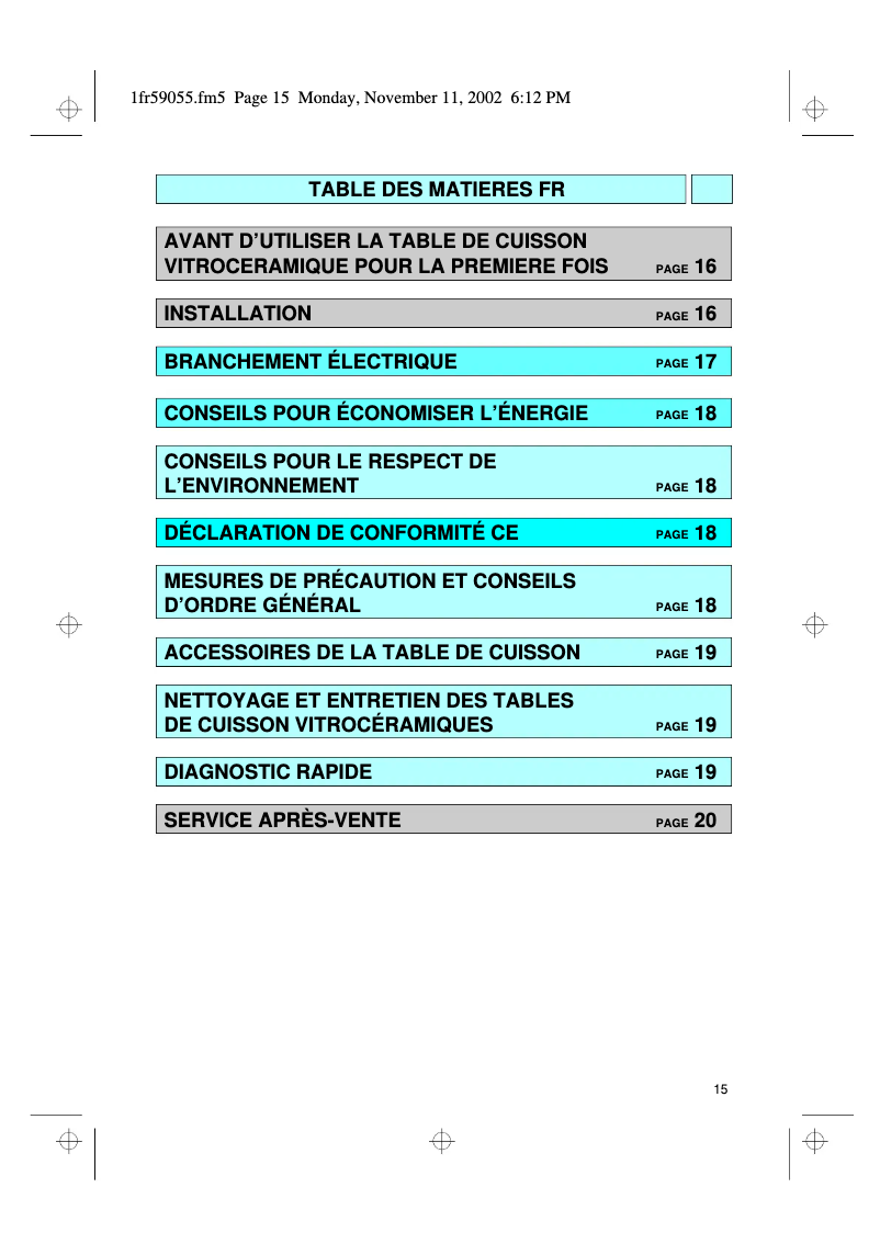 Page 1 of the manual User Manual Bauknecht EKS 3482/2481 IN