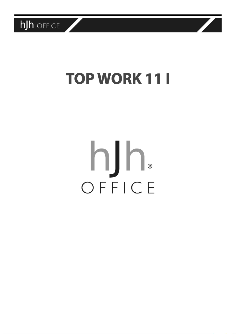 Page 1 de la notice Manuel utilisateur HJH Office TOP WORK 11 I