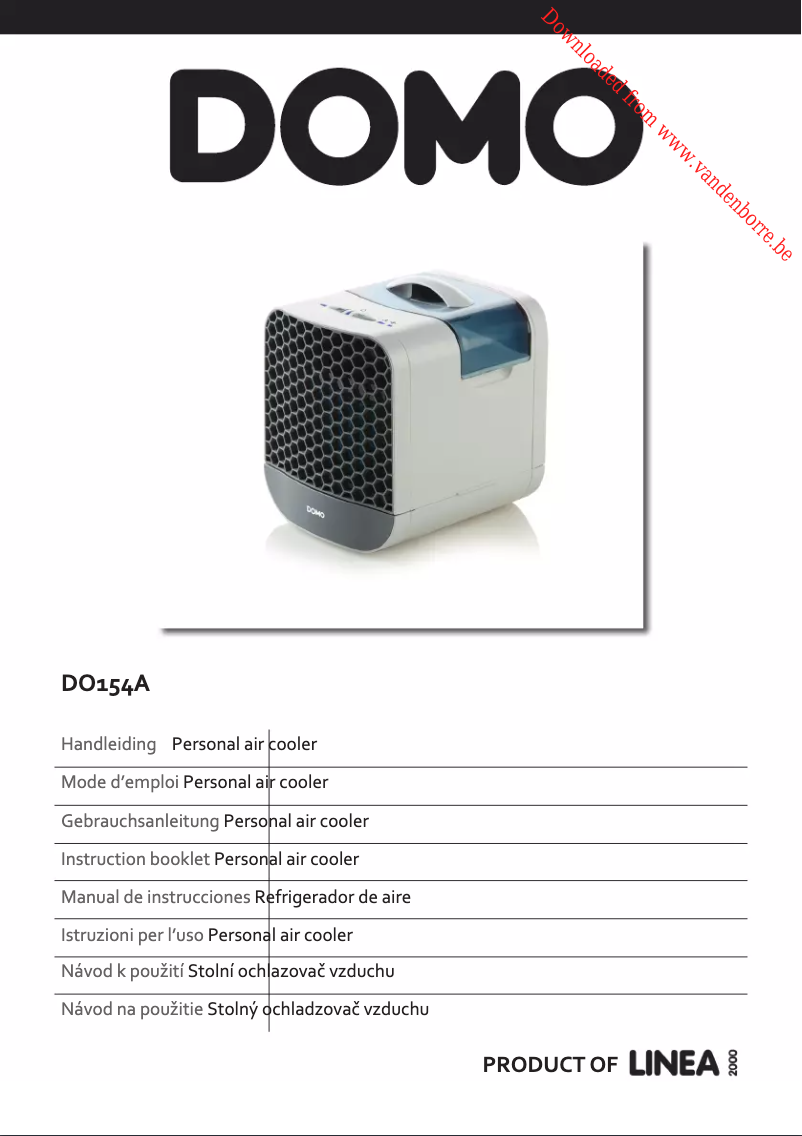 Page 1 de la notice Manuel utilisateur Domo DO154A