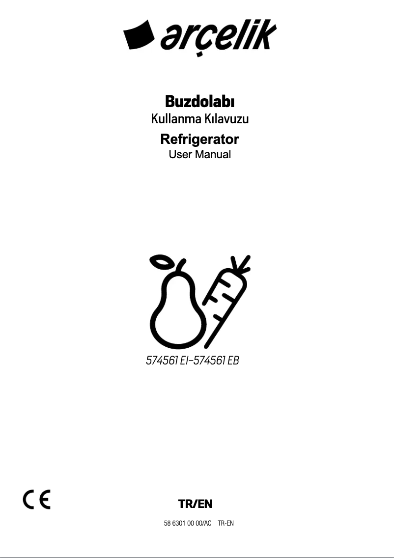 Image de la première page du manuel de l'appareil 574561 EI