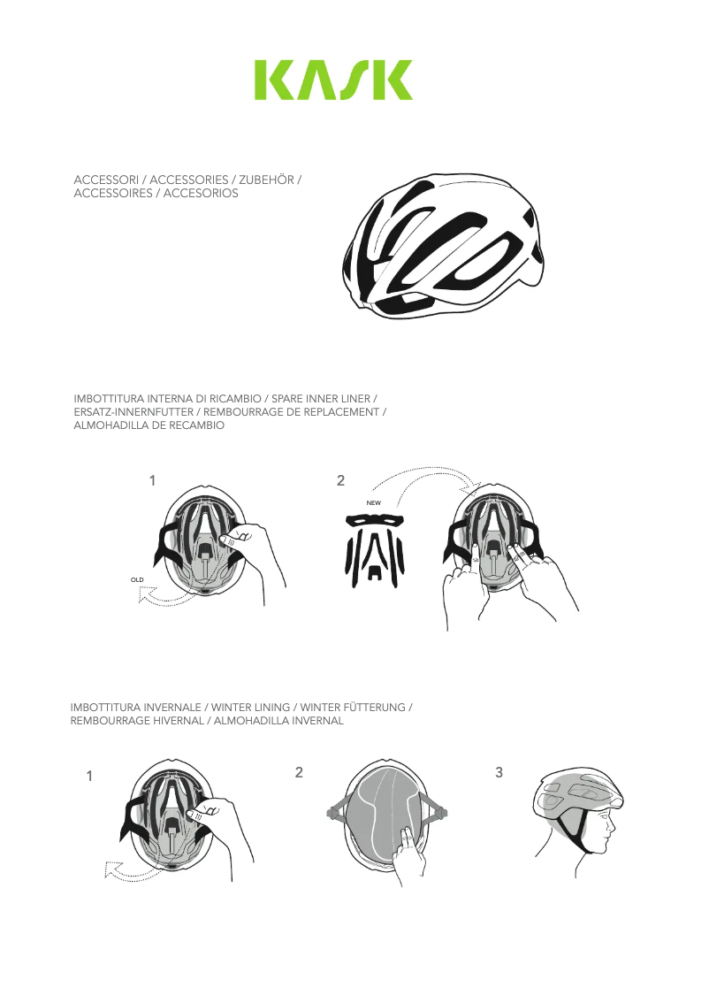 Página 1 del manual Manual de usuario Kask Protone