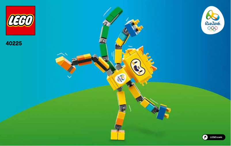 Page 1 de la notice Manuel utilisateur Lego Rio Mascots 40225