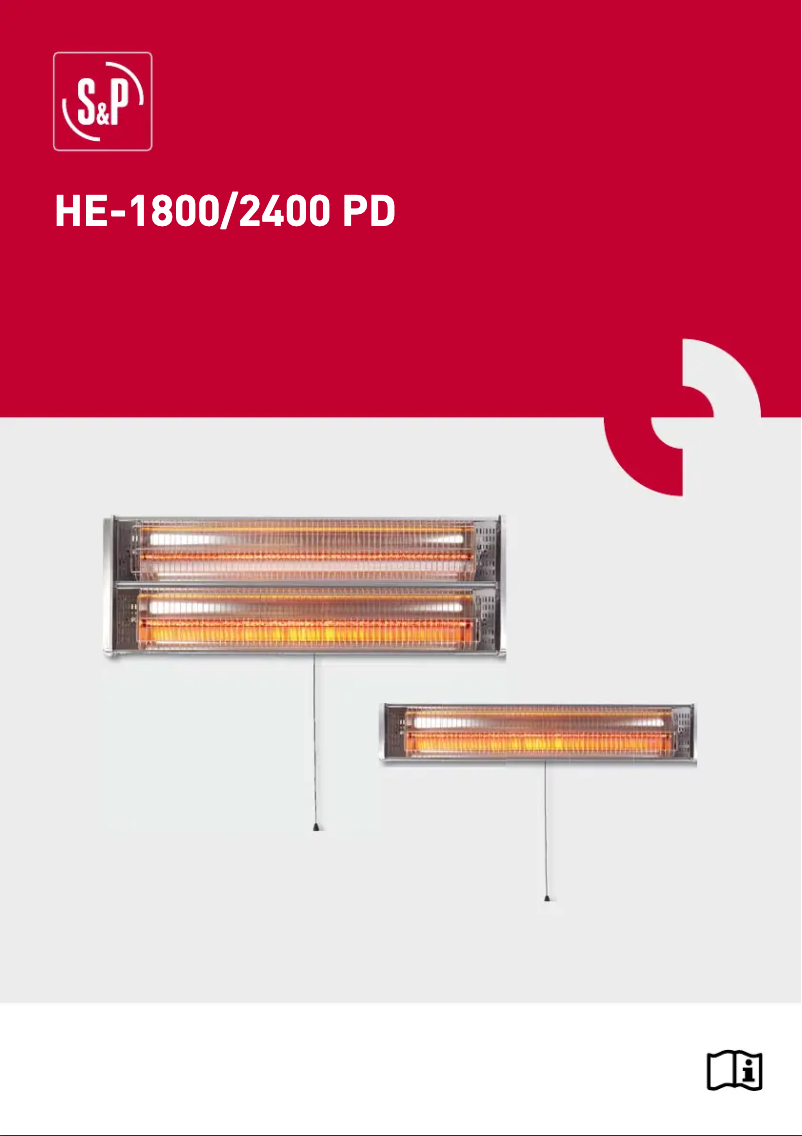 Page 1 de la notice Manuel utilisateur Soler & Palau HE-2400 PD